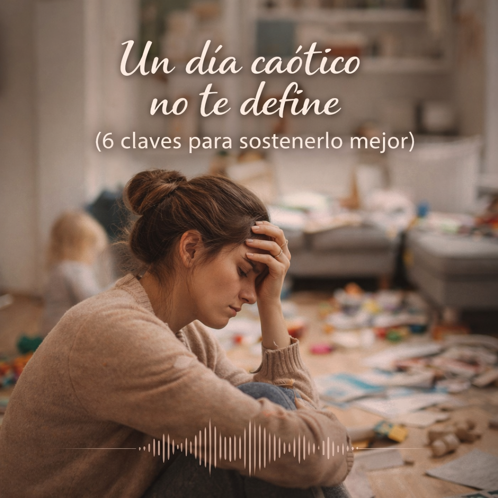 Un día caótico no te define (6 claves para sostenerlo mejor)
